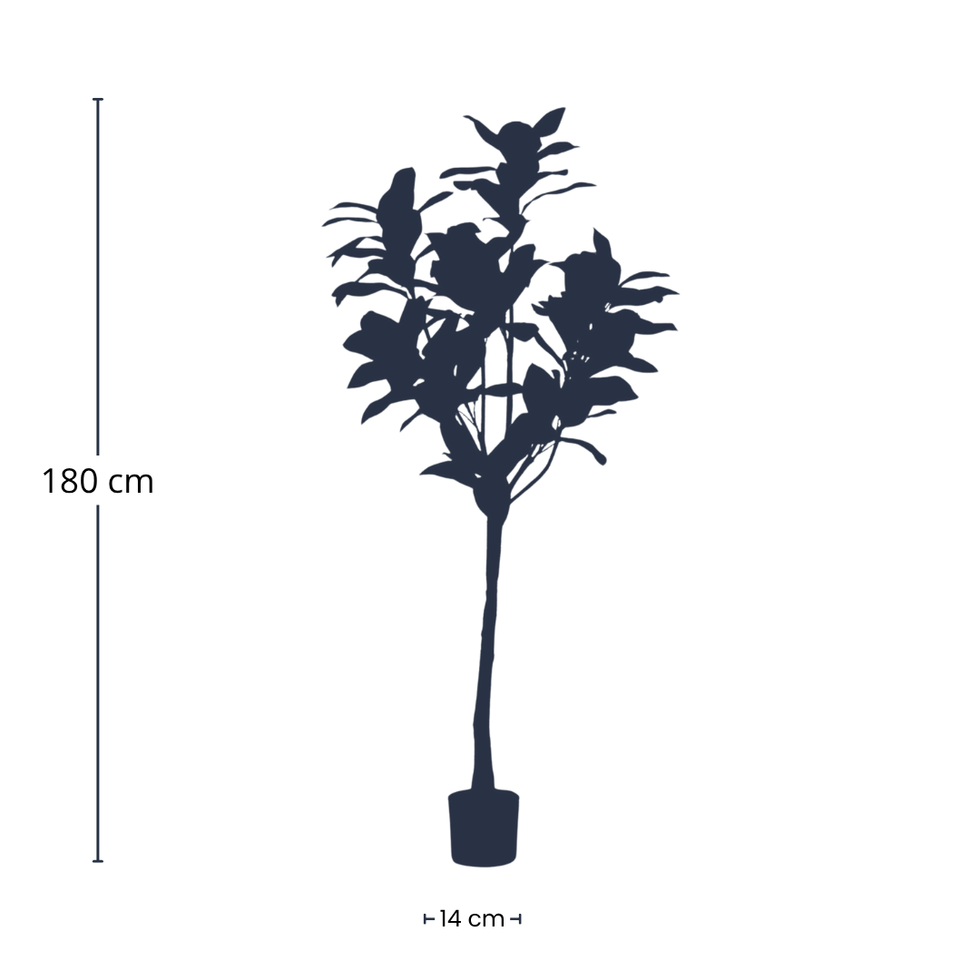 Magnolia Denudata - 150 cm - Albero artificiale - Pianta artificiale