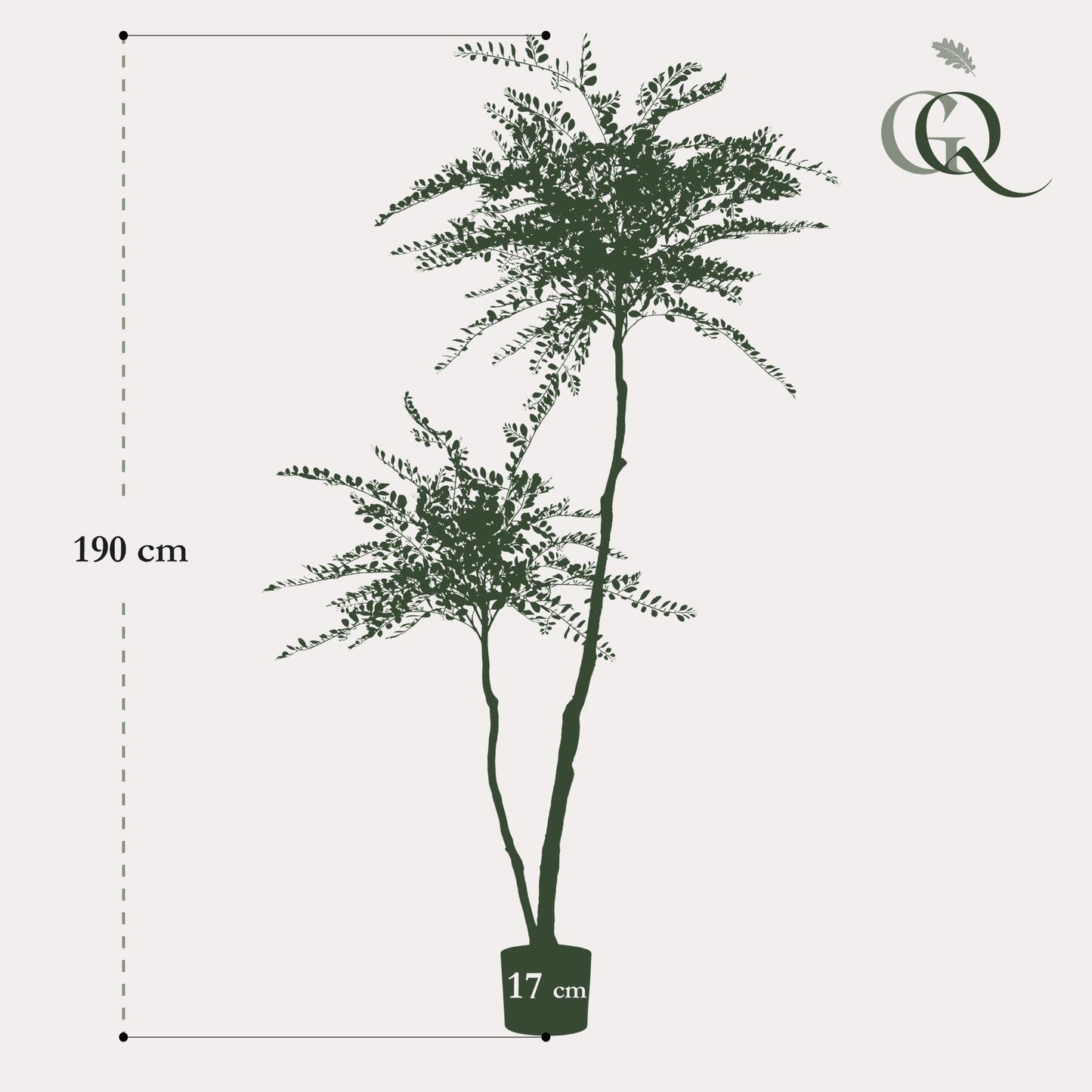 artificial plant - Sophora tree - Honey tree - 190cm