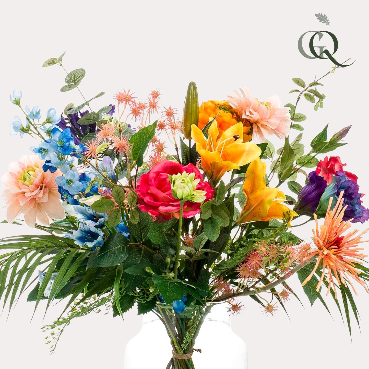 Fiori artificiali - Bouquet M - Piuttosto potente - 67 cm