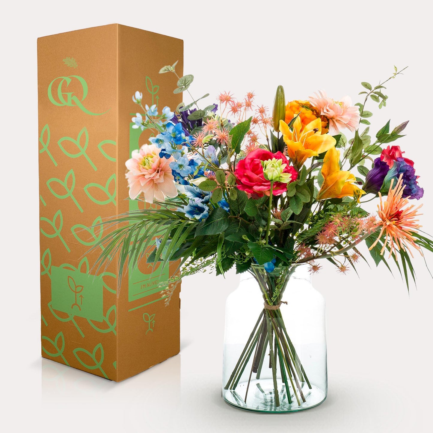 Fiori artificiali - Bouquet M - Piuttosto potente - 67 cm