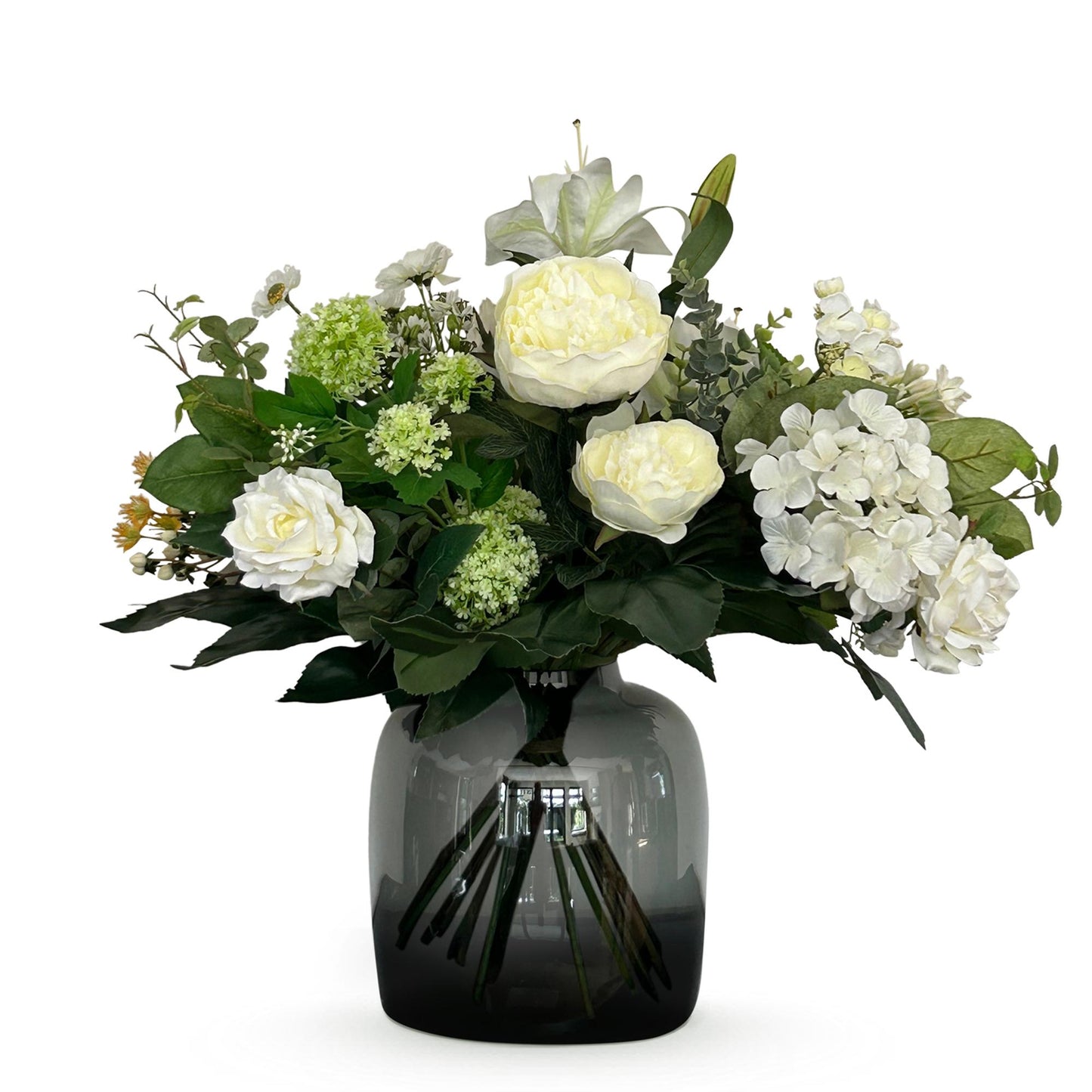 Fiori artificiali - Bouquet - M - White Dream - 60 cm