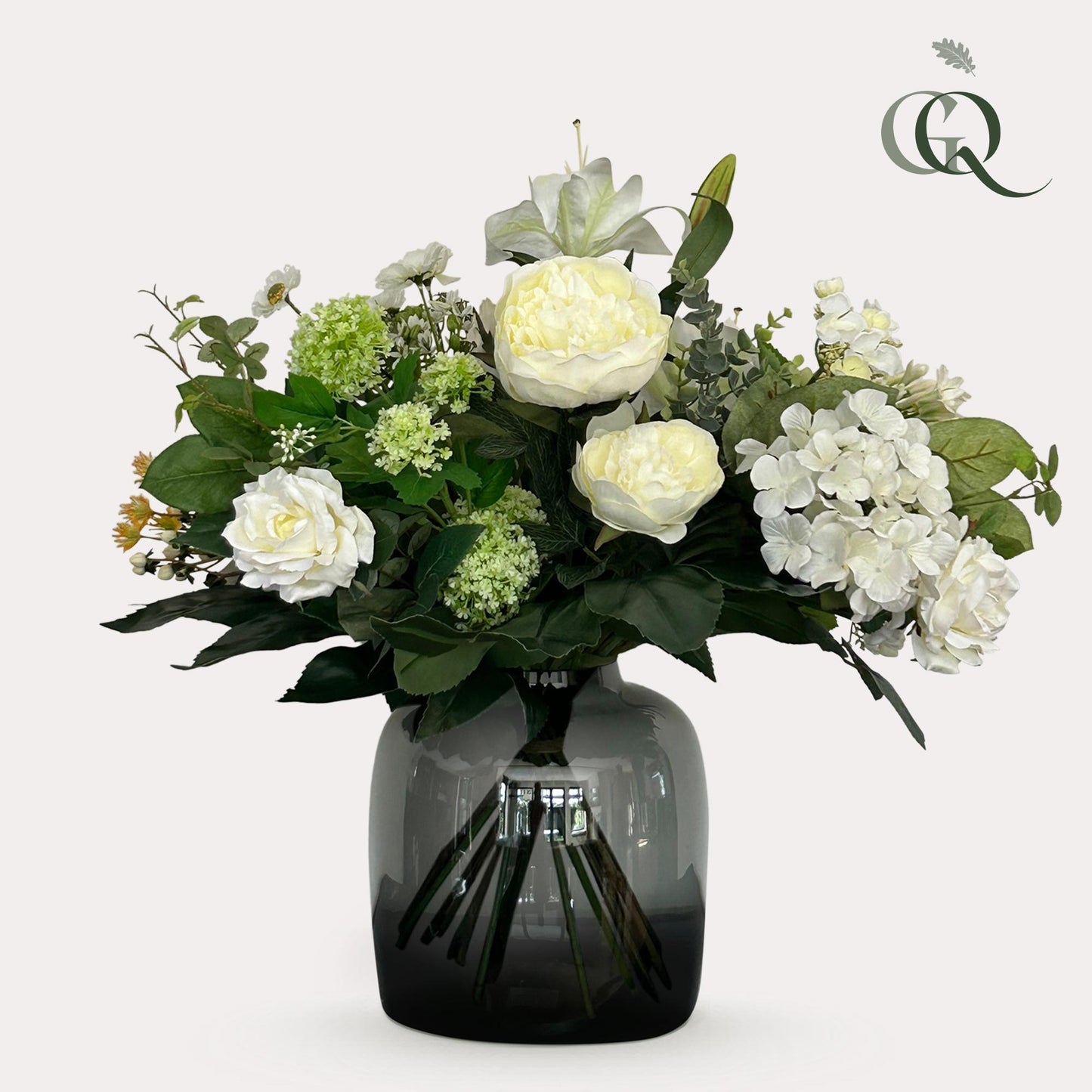 Fiori artificiali - Bouquet - M - White Dream - 60 cm