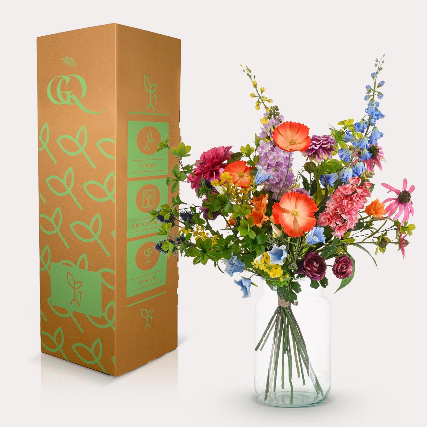 Fiori artificiali - Bouquet XL - Electric Love - 90 cm
