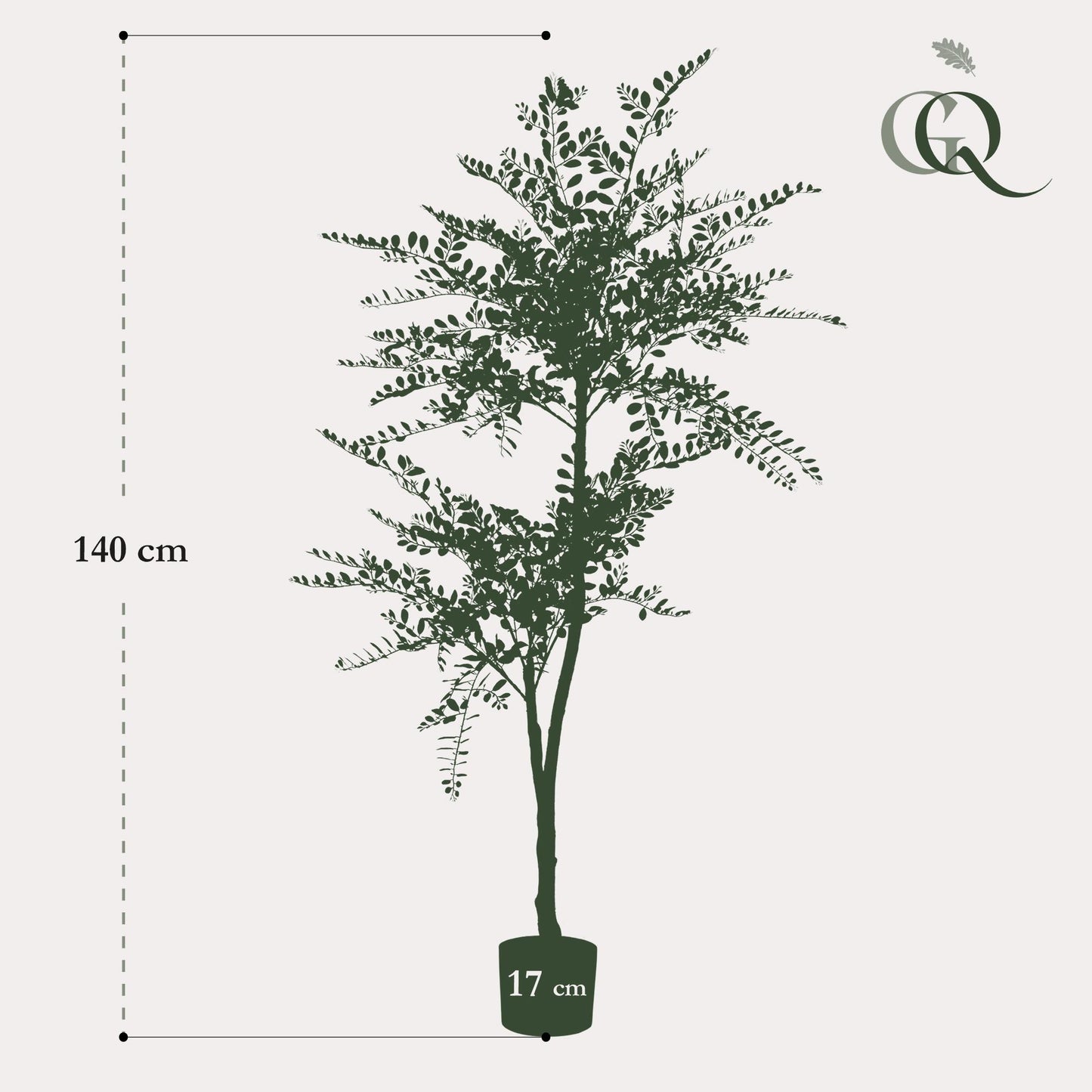 pianta artificiale - Sophora - Albero del miele - 140 cm