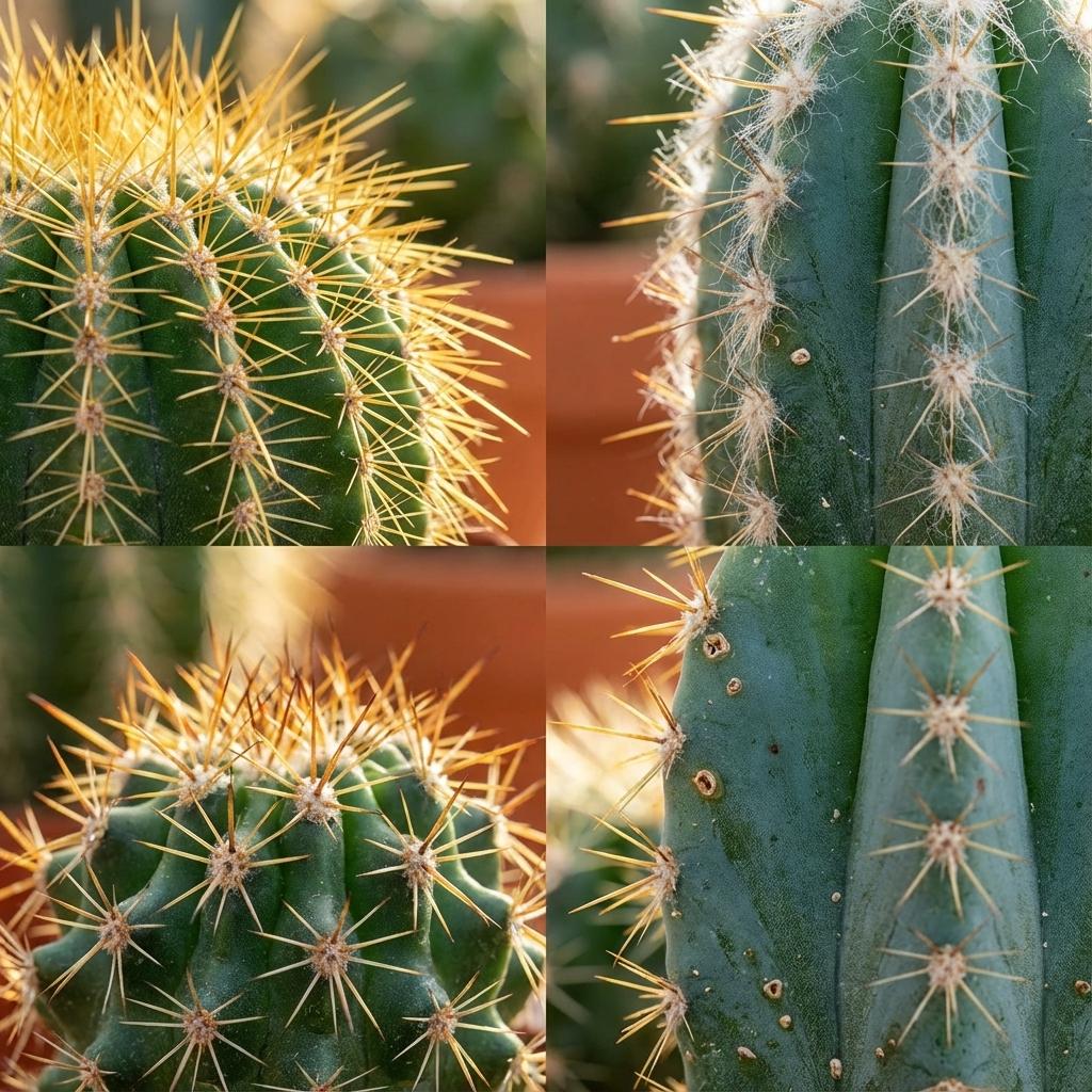 Mini Cactus Mix - 3 Pezzi - Ø 8,1 cm - Altezza: 5-10 cm - Vasi in Terracotta