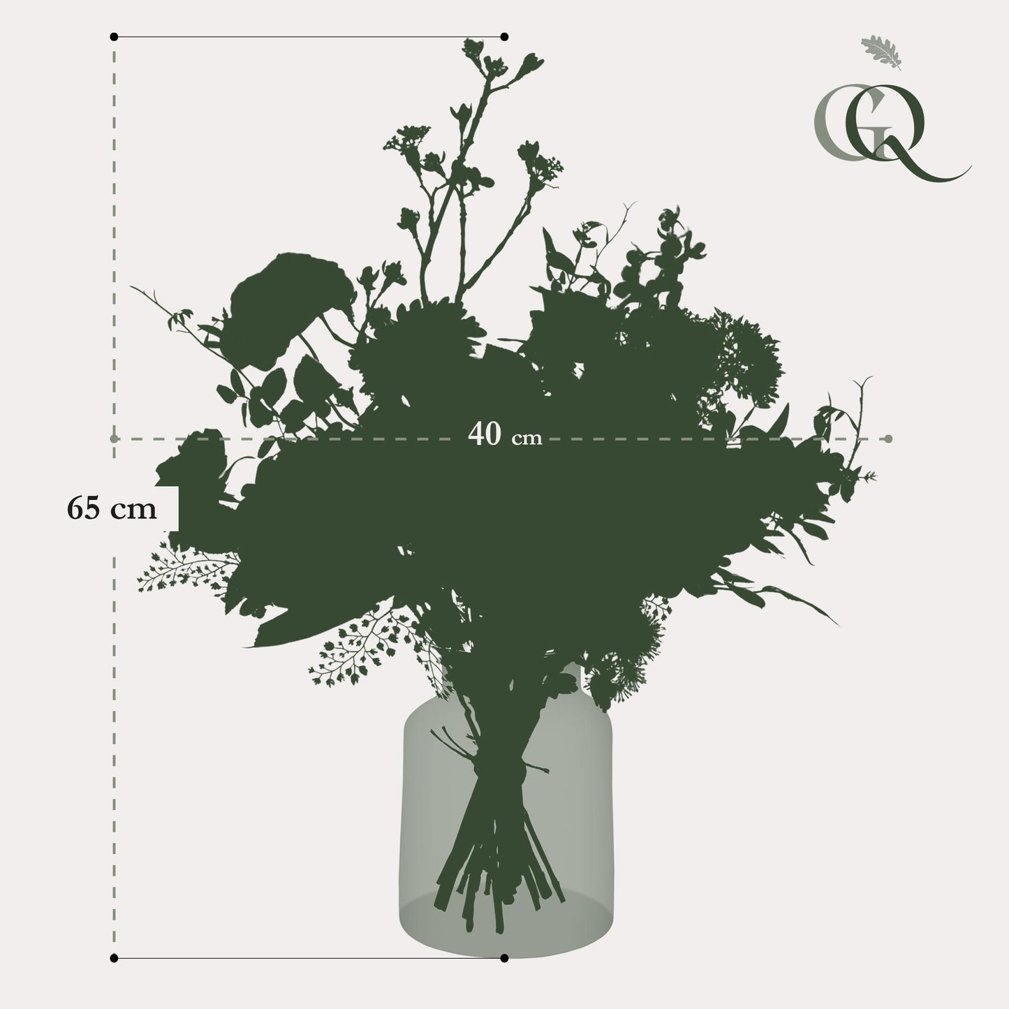 Artificial Flowers - Bouquet M - Mystic Summer - 65 cm