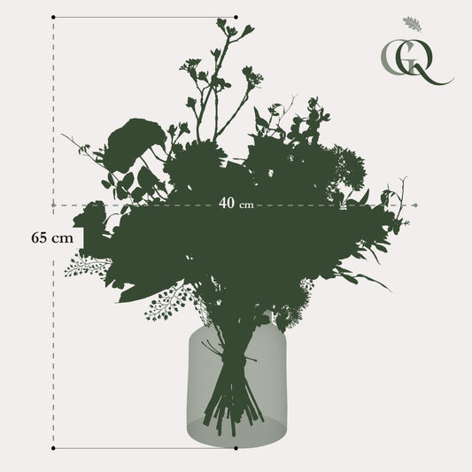 Artificial Flowers - Bouquet M - Mystic Summer - 65 cm