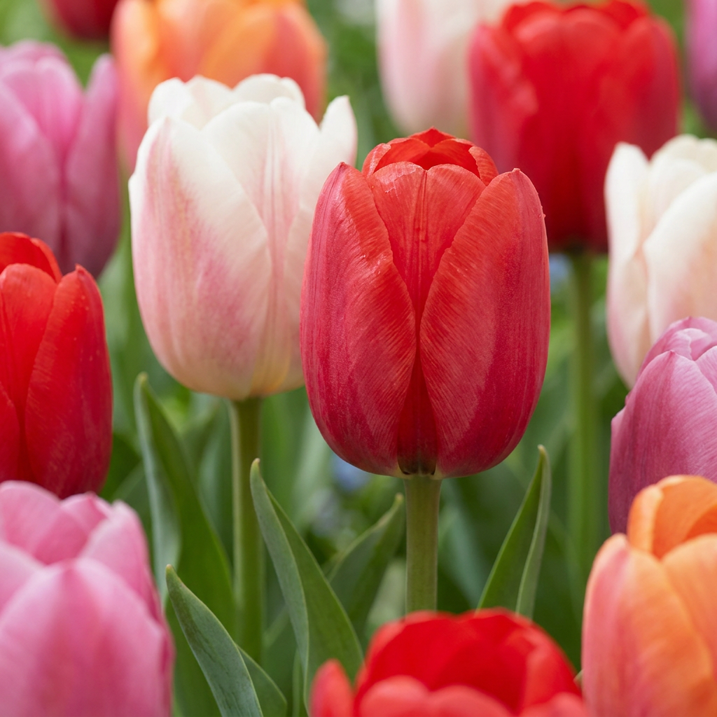 120x Tulipa Glowing with pride - Tulipano Glowing with pride - Varietà - Fioritura primaverile - Calibro bulbo 11/12