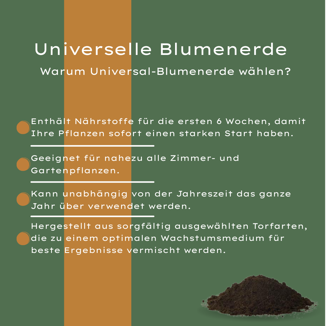 Universal Potting Soil 30 Liters – For Indoor and Outdoor Plants