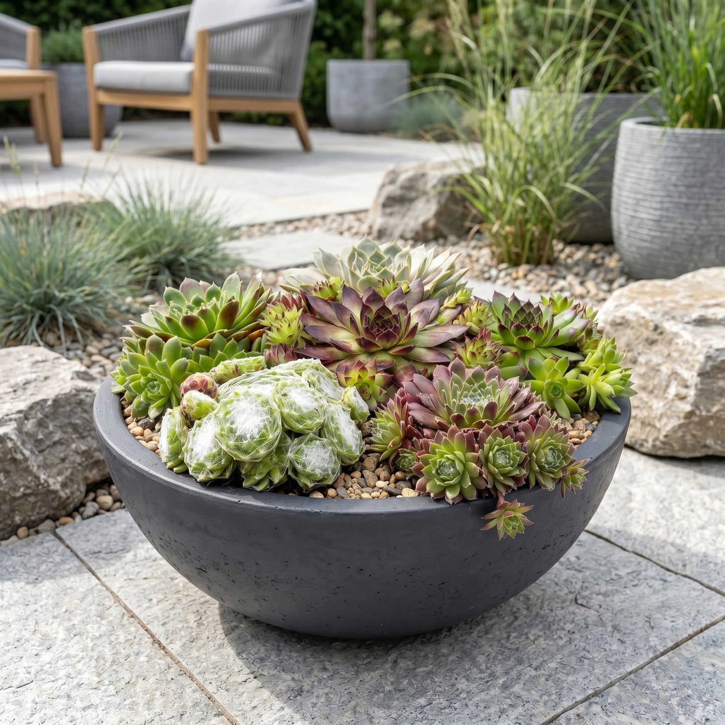 12x - Sempervivum Big Sam - Ø7cm - ↕10-12cm