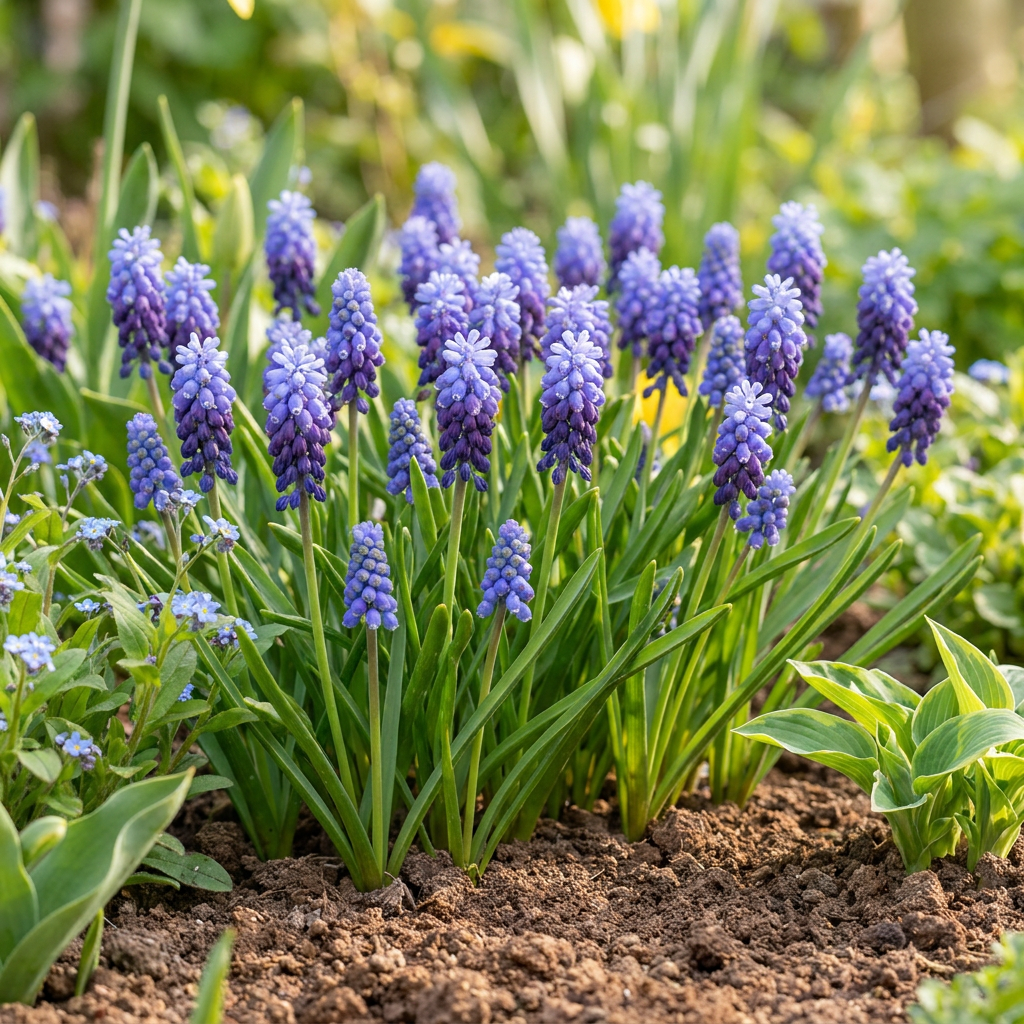 100x Muscari Latifolium - Broad-leaved Grape Hyacinth - Blue - Naturalizing Bulb - Bulb size 5/6