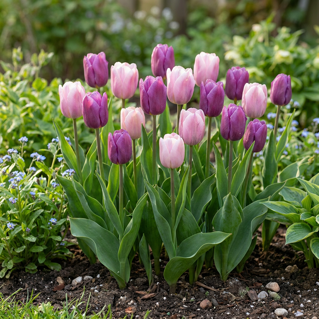 96x Tulipa Macron mix - Tulp Macron mix - Diversen - Voorjaarsbloeier - Bolmaat 11/12