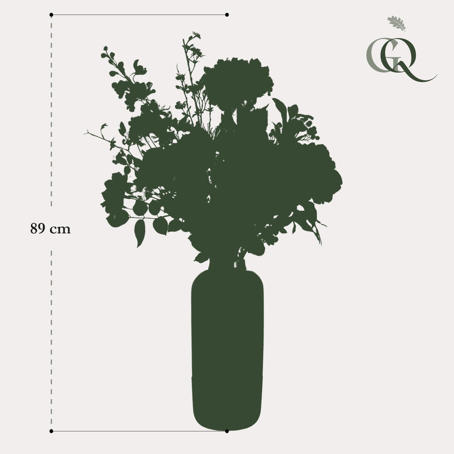 Artificial flowers - Bouquet L - Pretty Pink - 89 cm