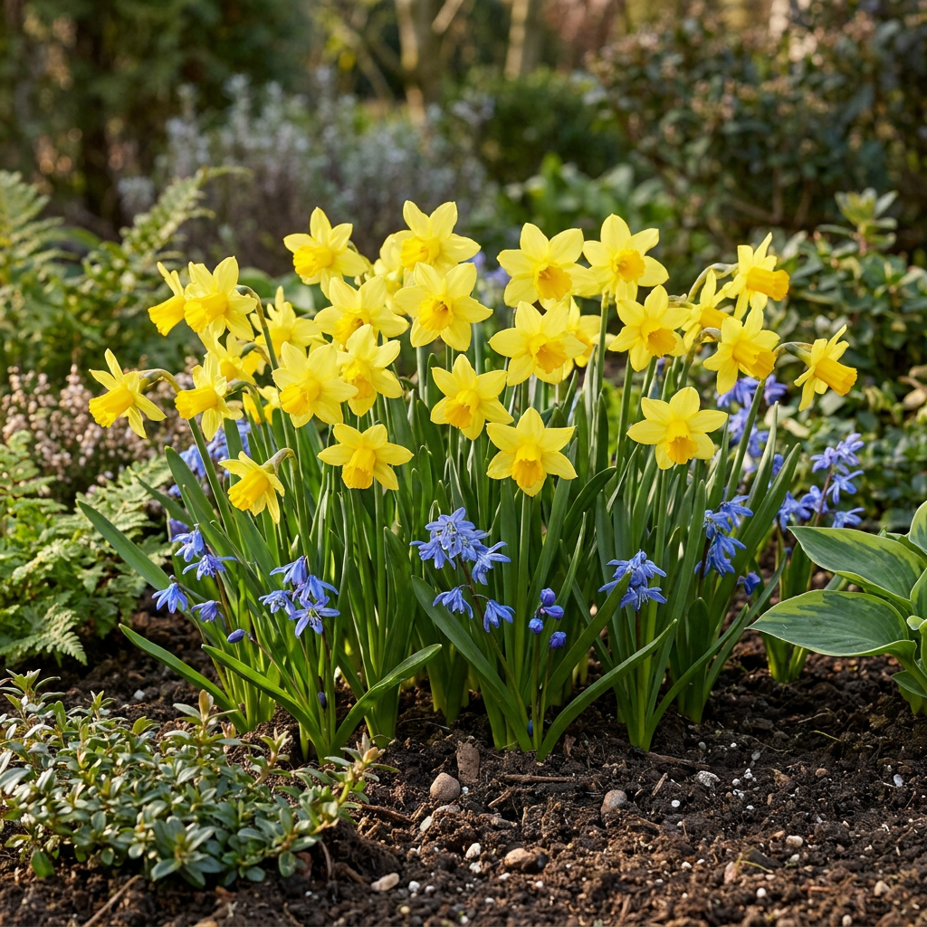 400x Narcissus Tete-A-Tete - Narciso nano Tête-à-Tête - Giallo - Fioritura primaverile - Misura bulbo 10/12