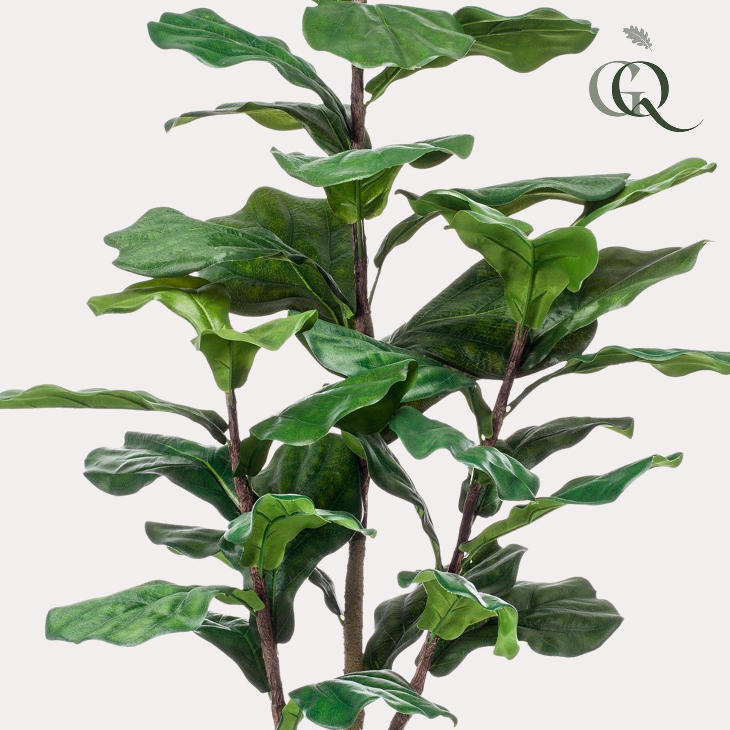 Pianta artificiale - Ficus Lyrata - Pianta di tabacco - 120 cm