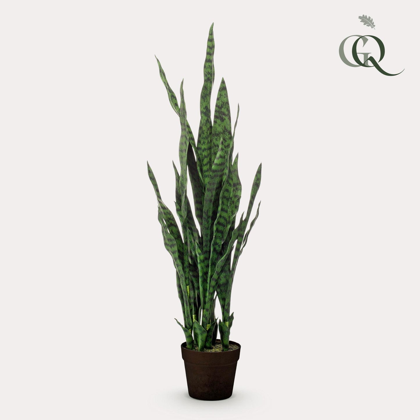 Artificial plant - Sanseveria black coral - Mother-in-law's tongue - 97 cm