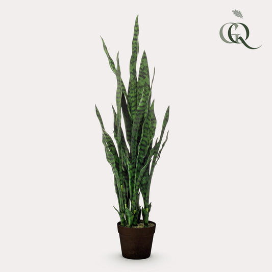 Artificial plant - Sanseveria black coral - Mother-in-law's tongue - 97 cm