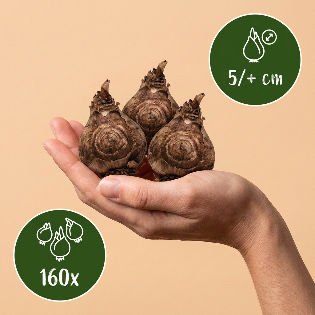 160x Fresia Double Mix - Fresia doppia - Varietà - Fiore reciso - Calibro bulbo 5/+