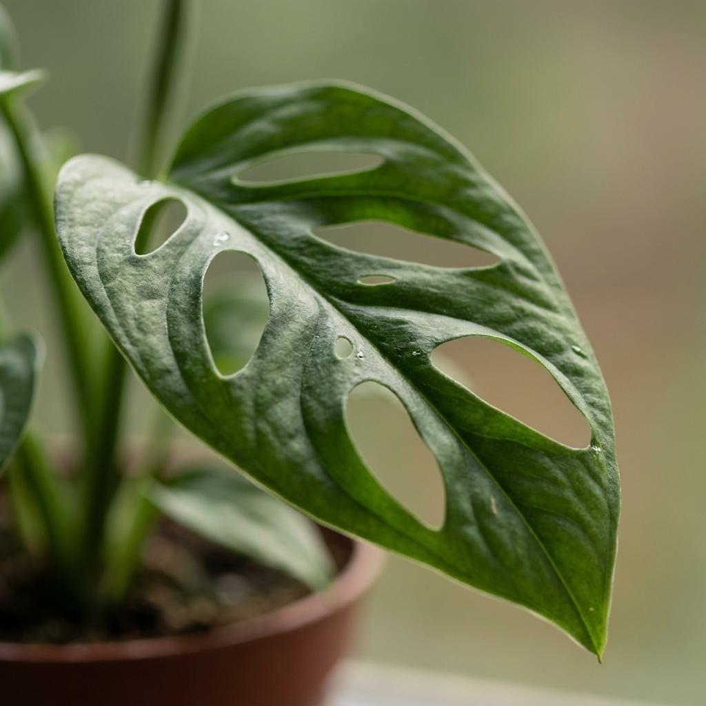 Monstera Adansonii - Rhaphidophora Tetrasperma - 2 Plants - 12cm Pot - 25cm Height