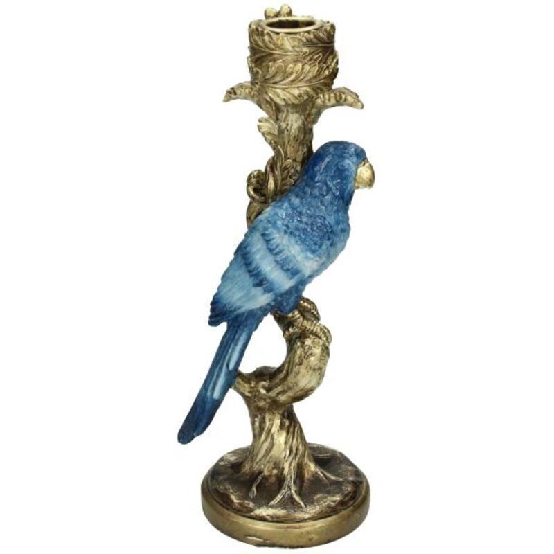 Candlestick Bird Blue