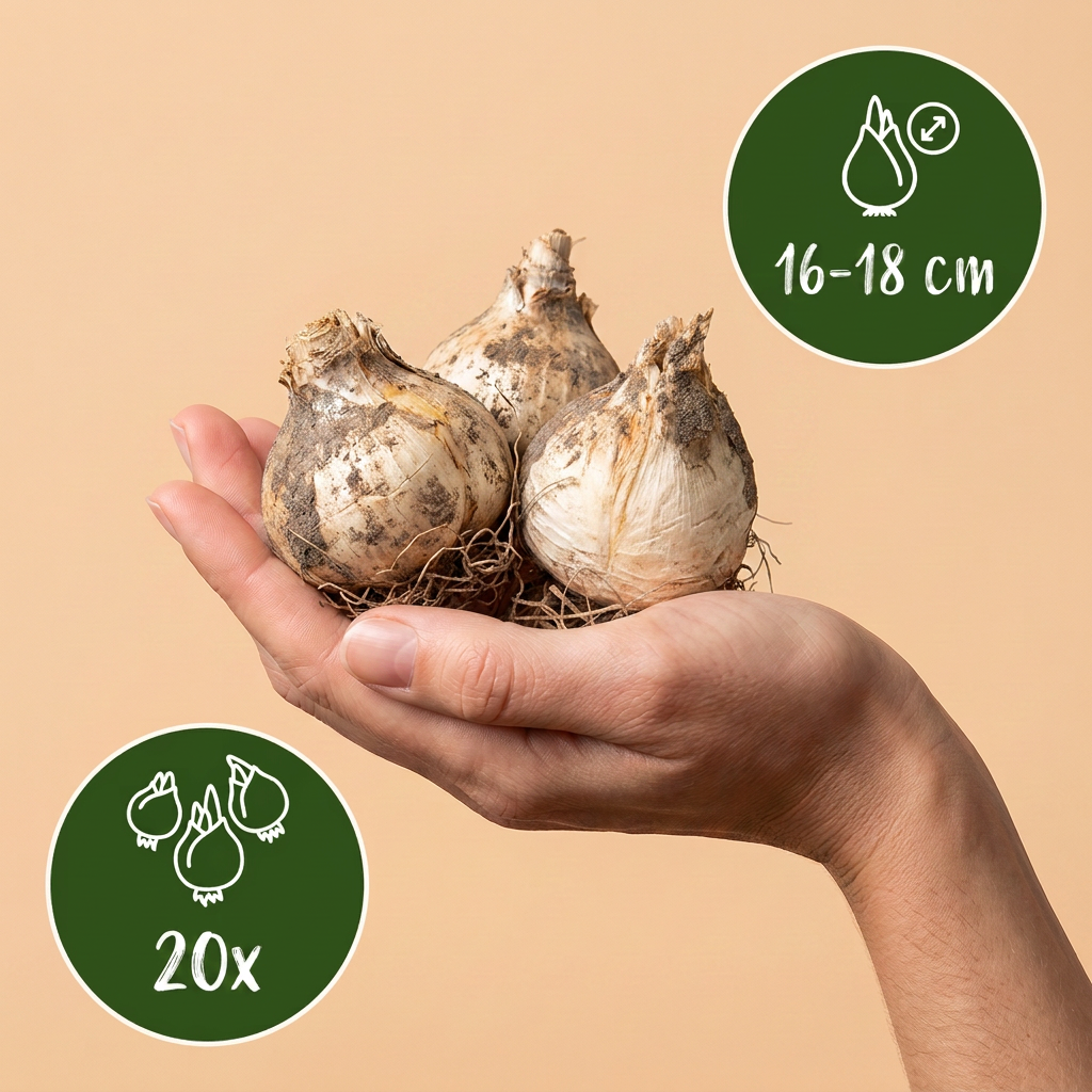 20x Allium Gladiator - Sierui - Paars - Zomerbloeier - Bolmaat 16/18