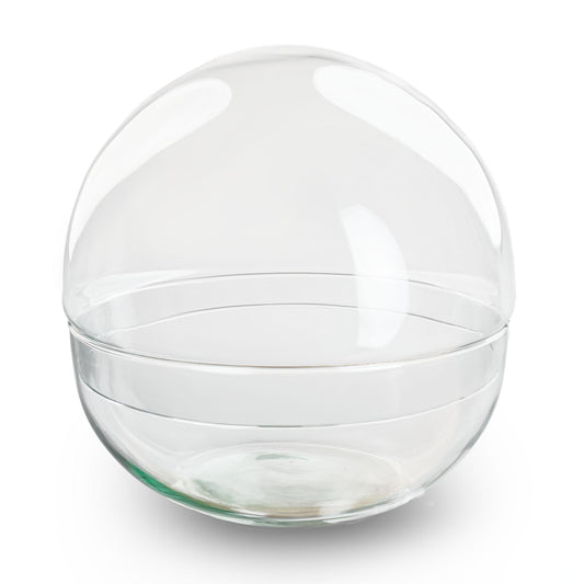 Gesloten terrarium fles - Dome XL - Koepel - Glas ↑ 28 cm