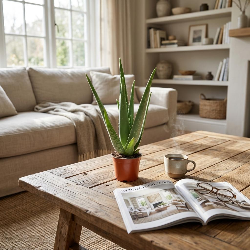 Aloe Vera - Ø 10,5 cm - Altezza: 35 - 40 cm