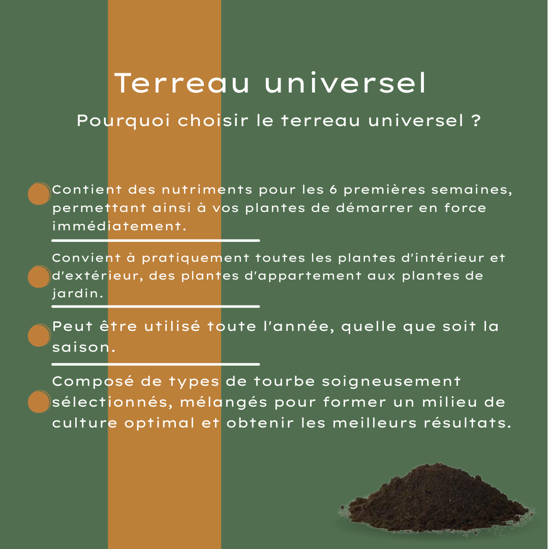 Universal Potting Soil 30 Liters – For Indoor and Outdoor Plants