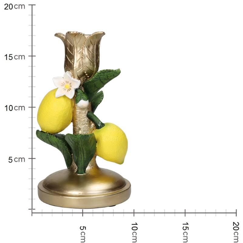 Candlestick - Lemon ↑ 18 cm