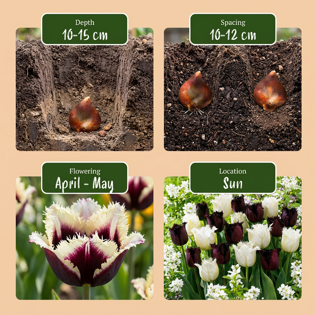 15x Tulipa Breakdance mix - Tulip Breakdance mix - Miscellaneous - Spring flowering - Bulb size 11/12