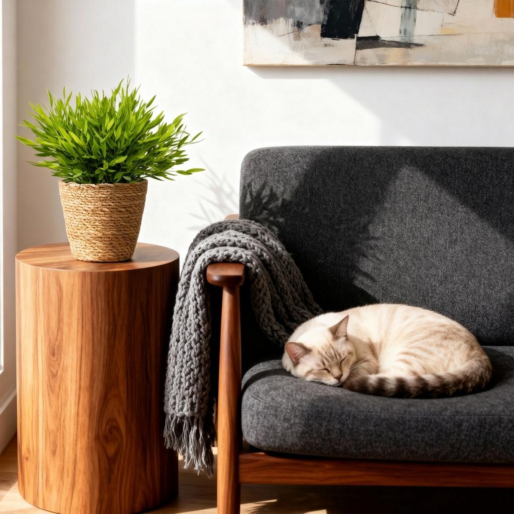 Houseplant - Bamusa Pogonatherum Monica - Bamboo Grass - Pet-Friendly Plant - Green - 2 Plants - with Basket - Pot 12cm - Height 20cm