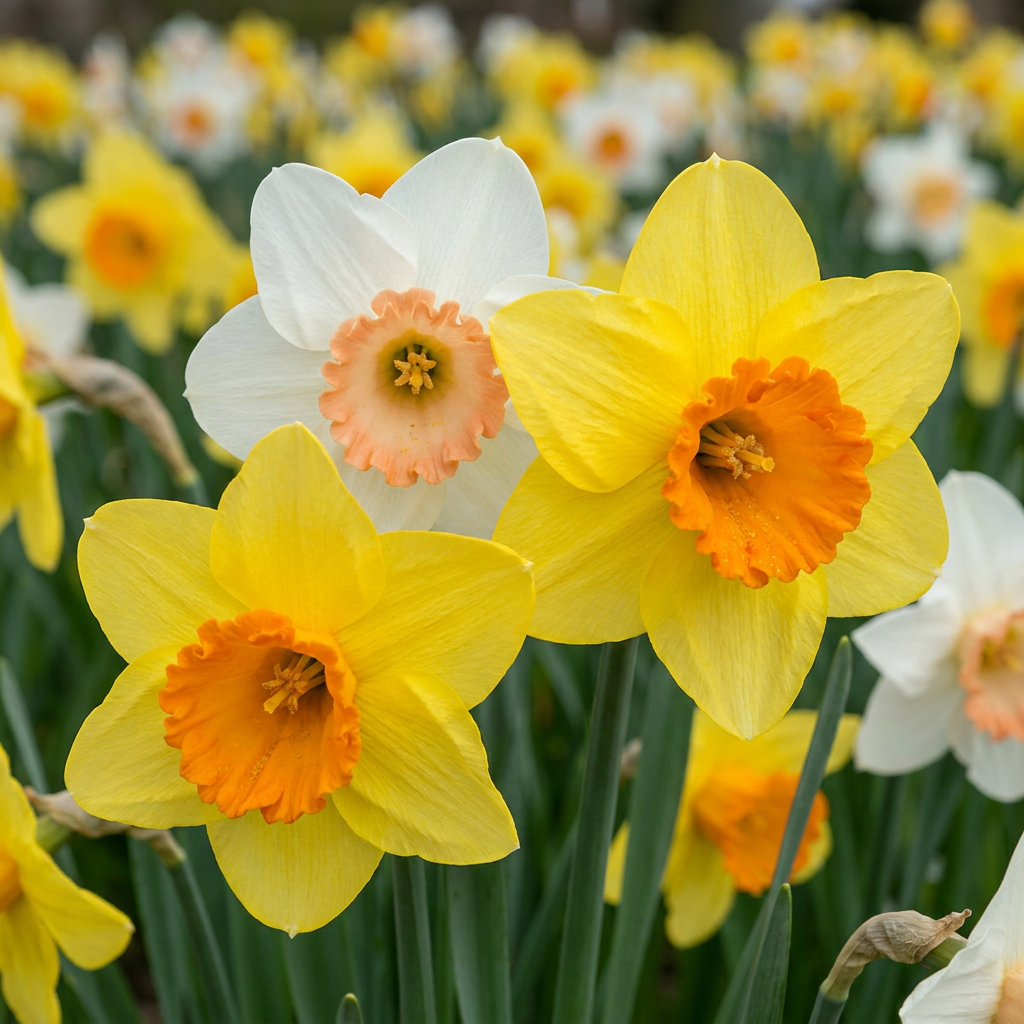 320x Narcissus mix - Narcissen mix - Diversen - Voorjaarsbloeier - Bolmaat 10/12