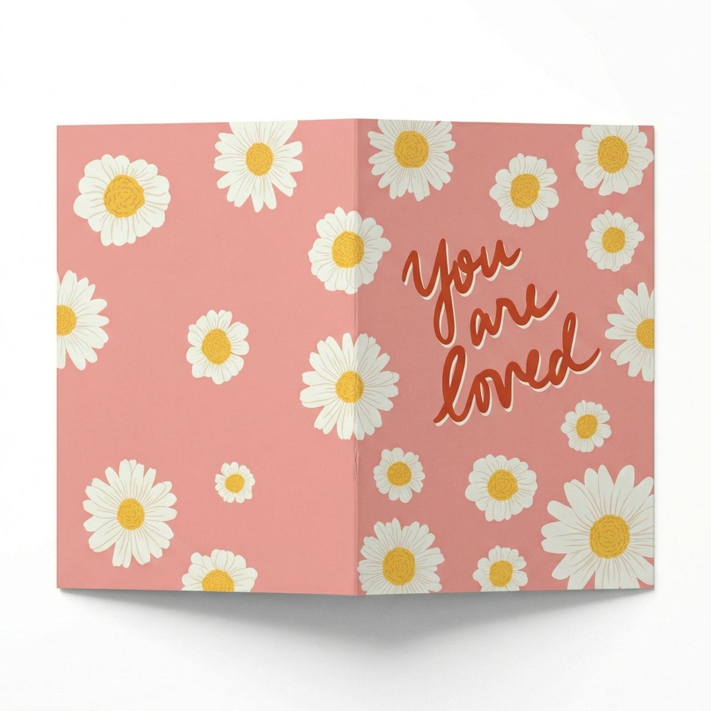 Greeting Card "You are loved" - A6 Folded - Add a personal message