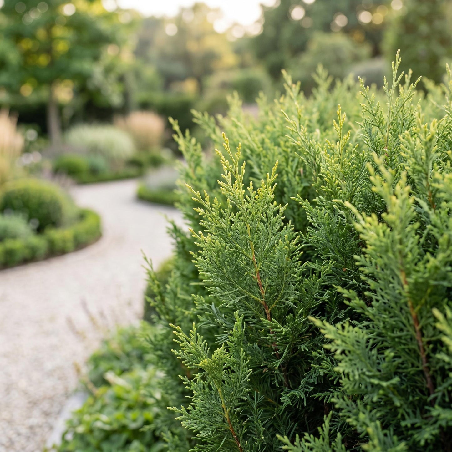 Green BoutiQ - 24x Cupressocyparis leylandii 2011 - Leylandii - Hedge Plants - Evergreen - Green - Pot 9cm - Height 30-40cm