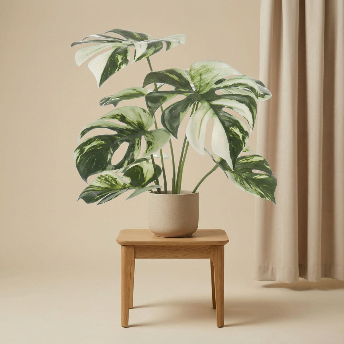 Monstera artificiel en pot – 40 cm