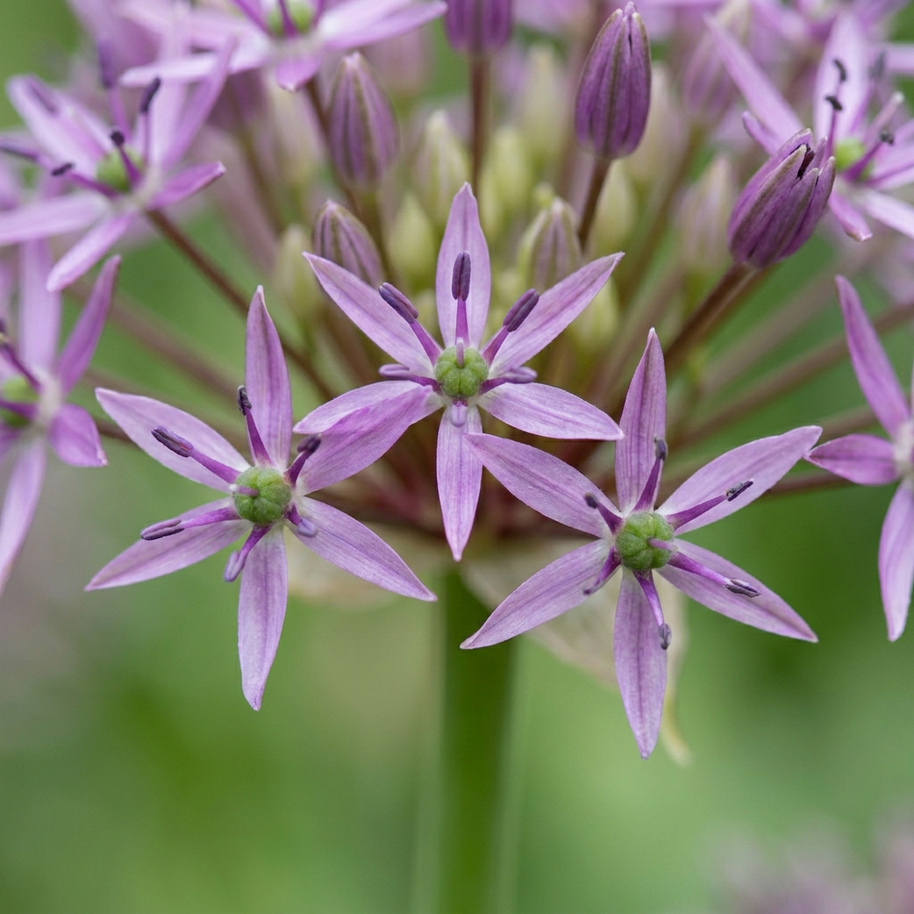 60x Allium Christophii - Aglio Ornamentale - Viola - Fioritura Estiva - Calibro Bulbo 10/12