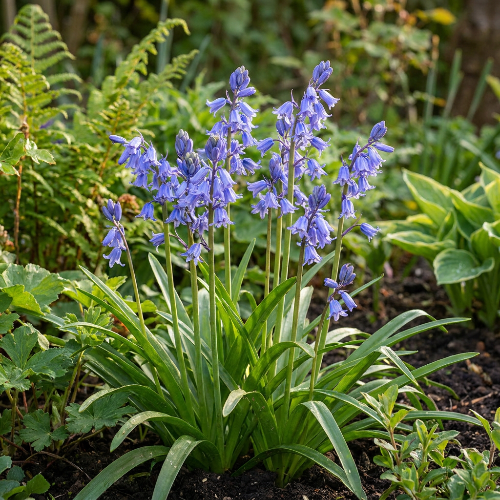 160x Hyacinthoides non Scripta - Giacinto selvatico - Blu - Bulbo da naturalizzazione - Dimensione del bulbo 7/8