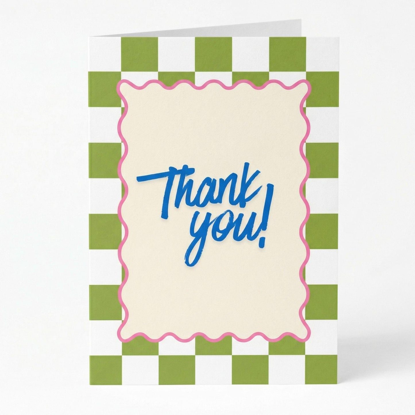 Biglietto d'auguri "Thank You" - A6 Piegato - Aggiungi messaggio personale