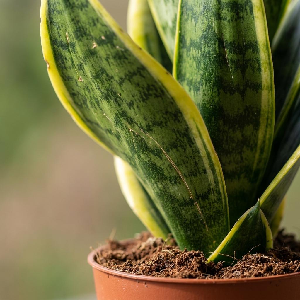 Sansevieria Future Superb - Snake Plant - 2 Plants - with Basket - Pot 12cm - Height 35cm