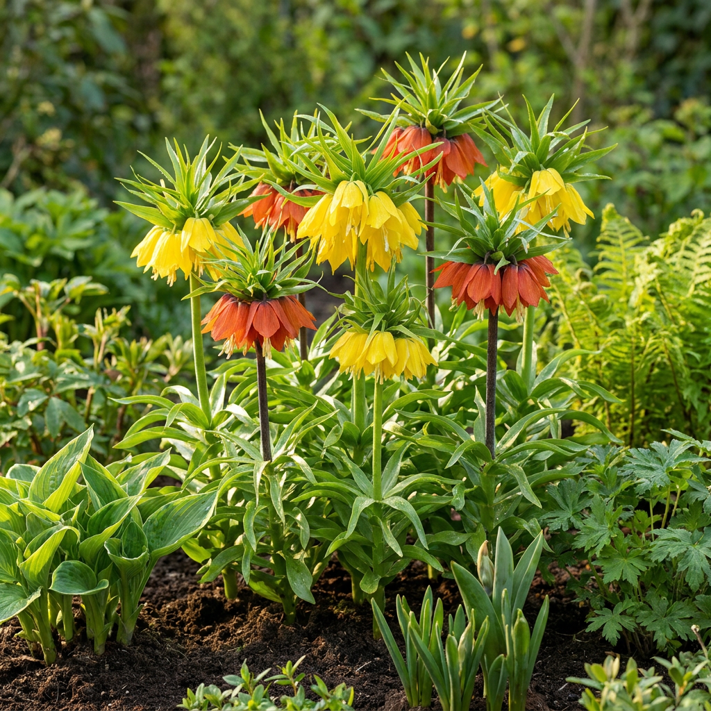 24x Fritillaria Imperialis Mix - Keizerskroon mix - Diversen - Voorjaarsbloeier - Bolmaat 18/20