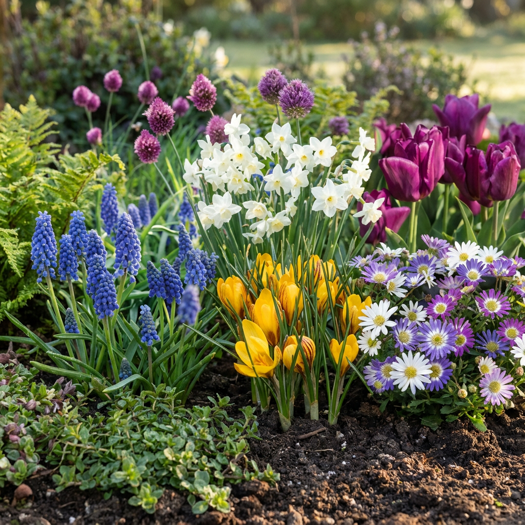 1000x Bulb Garden Mix - Mix di bulbi da giardino - Varie - Fioritura estiva - Calibro 10/12