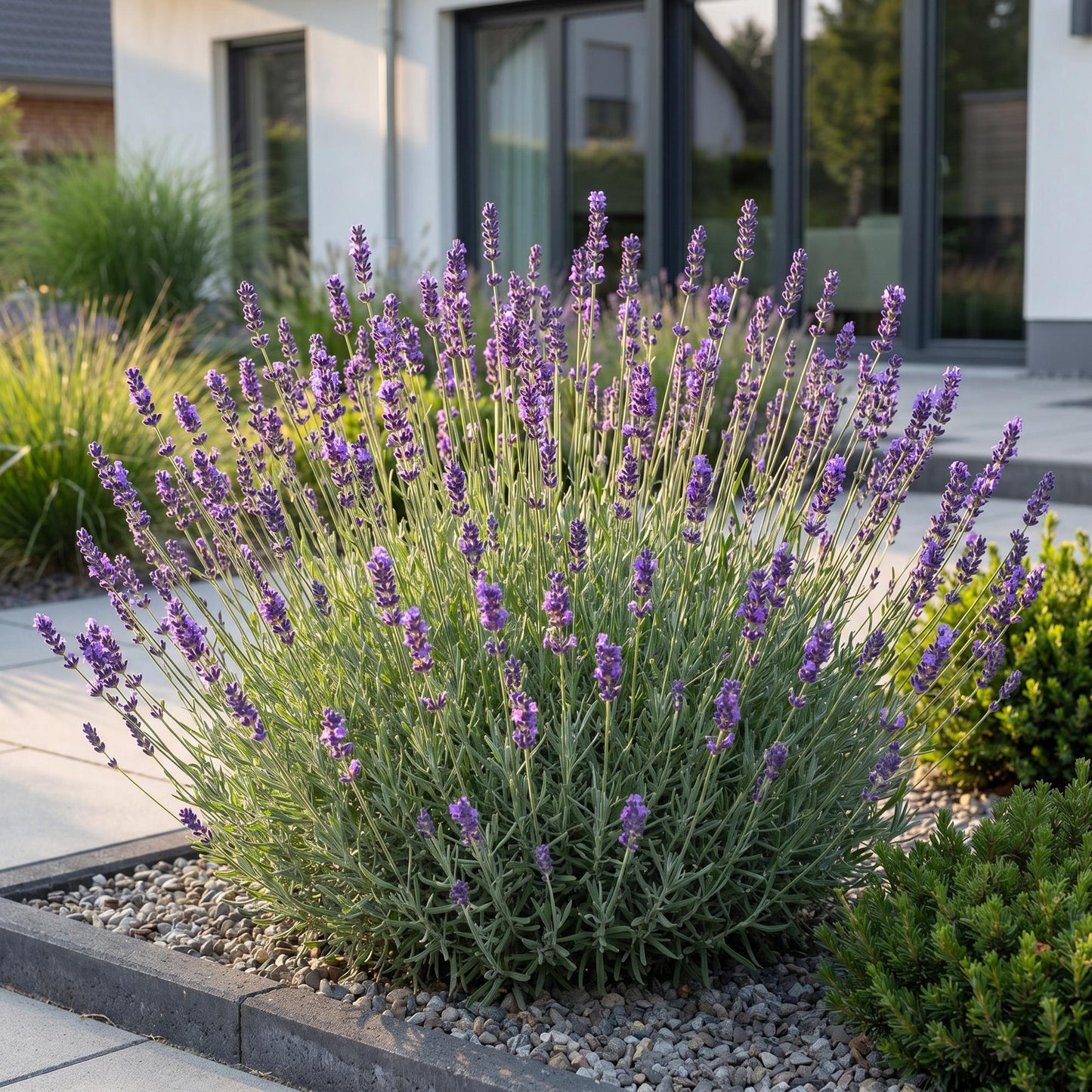 Vasteplant - Lavandula ang. Munstead - Lavendel - Geurend - Paars - 6 Planten - Pot 11cm - Hoogte 15-25cm