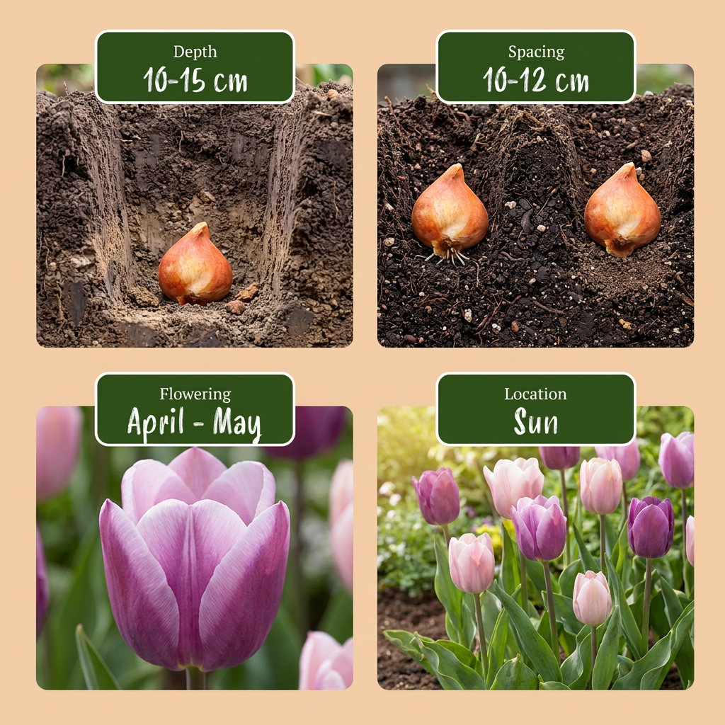 24x Tulipa Macron mix - Tulp Macron mix - Diversen - Voorjaarsbloeier - Bolmaat 11/12