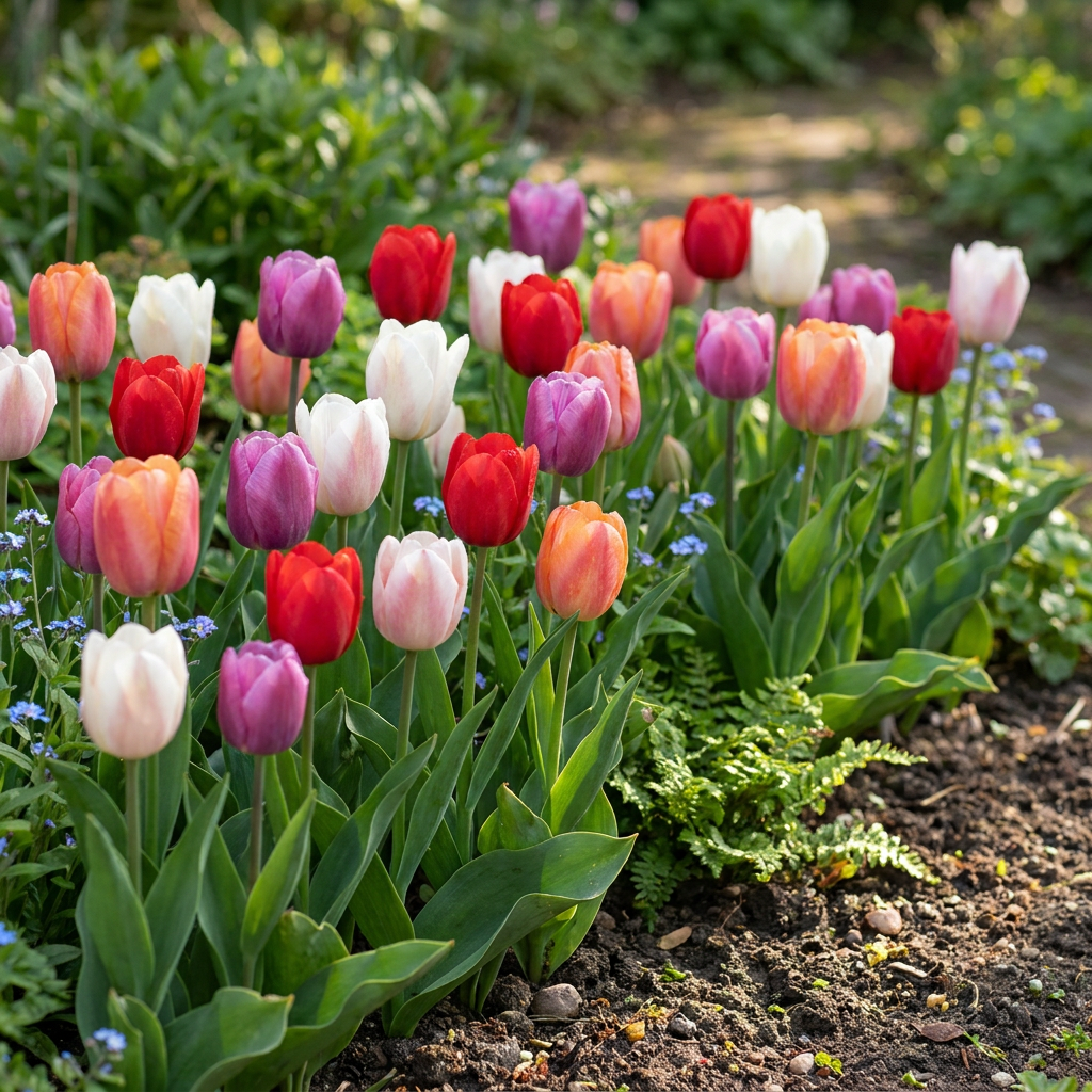 120x Tulipa Glowing with pride - Tulipano Glowing with pride - Varietà - Fioritura primaverile - Calibro bulbo 11/12