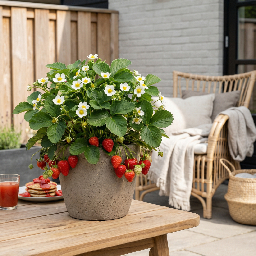 Aardbeien 6 pack (Fragaria) 100% biologisch 2x
