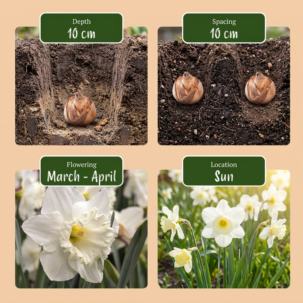 140x Bulbo Sunny Garden - Bulbo da giardino soleggiato - Varie - Fioritura estiva - Calibro 10/12