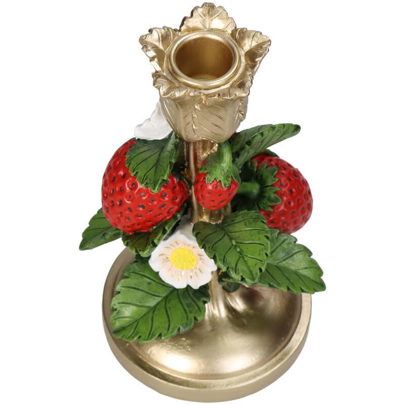 Candlestick - Strawberry Gold ↑ 20 cm