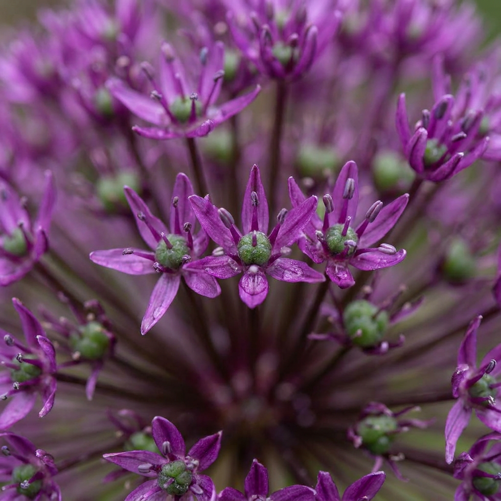 60x Allium Miami - Ornamental Onion - Purple - Summer Bloomer - Bulb size 10/+