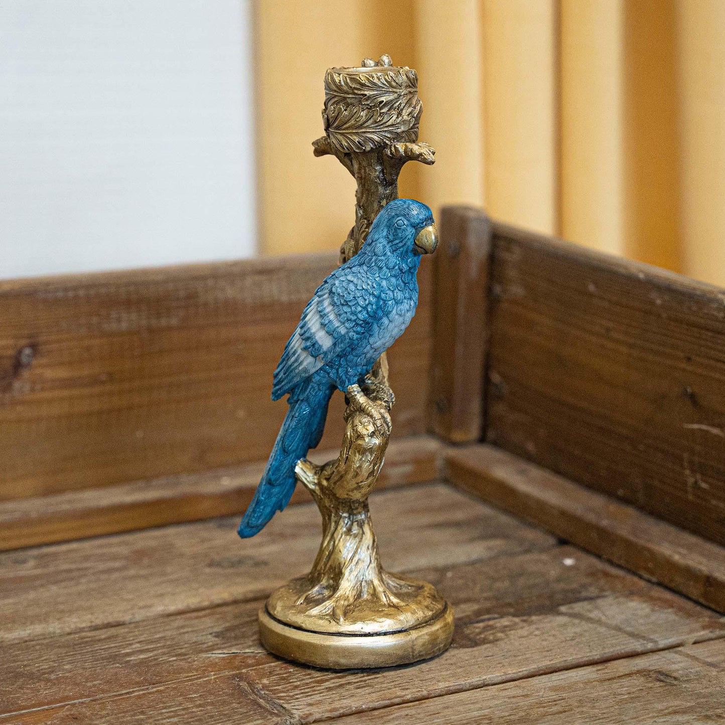 Candlestick Bird Blue