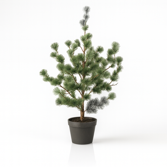 Arbre Cedar Pine artificiel en pot – 80 cm
